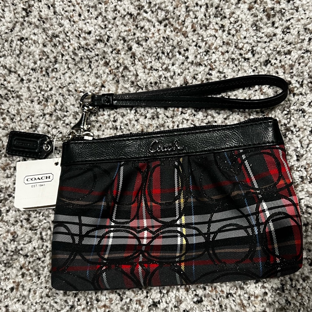 BNWT Coach Wristlet